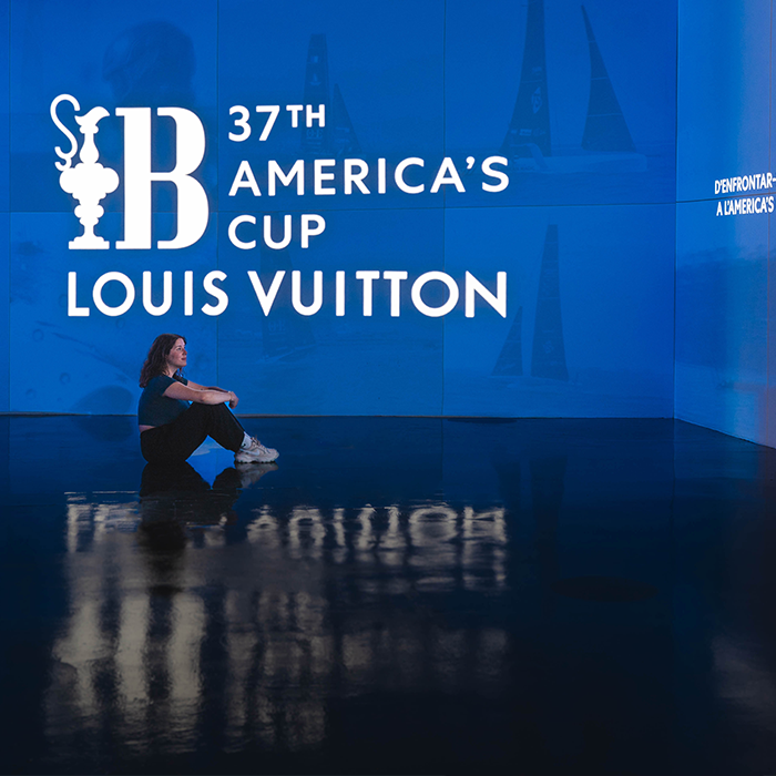 Interactive Art Installation for America's Cup Experience Barcelona